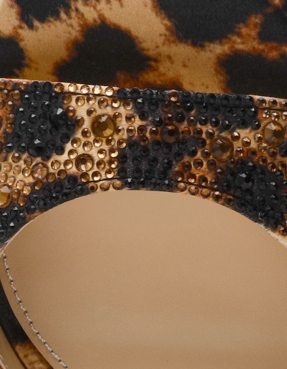 Betsey Johnson KAMI LEOPARD Block Heel Open Toe Women's Heel