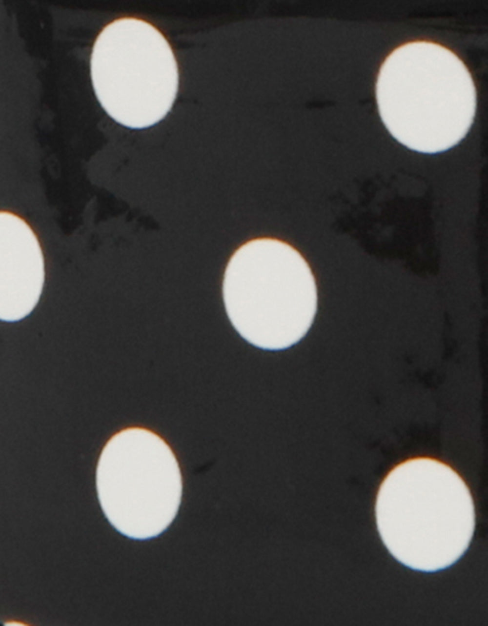 Betsey Johnson ALLYSON WHITE BLACK POLKA DOT Women's Platform Sandal Heels