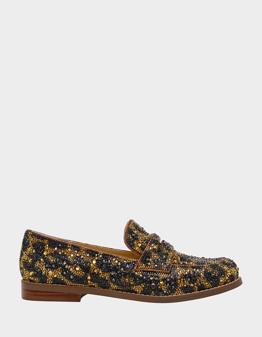 Betsey Johnson ARON LEOPARD Loafers