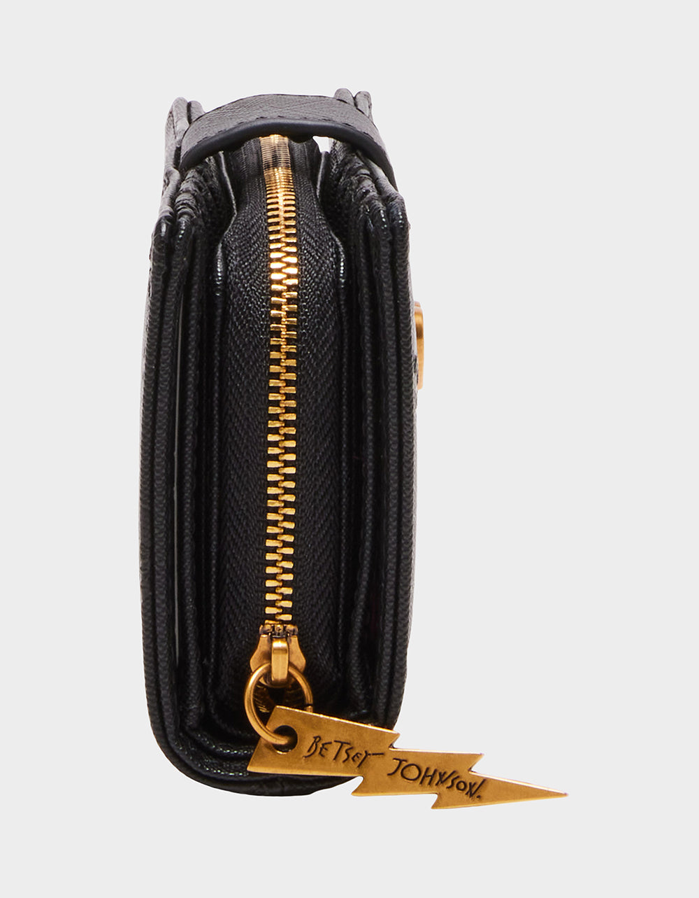 Betsey Johnson SKULLICIOUS BIFOLD WALLET BLACK