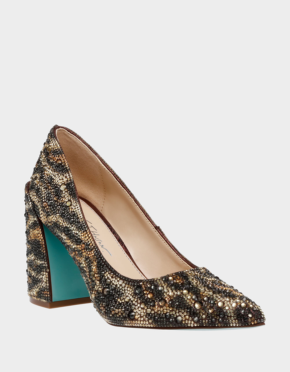 Betsey Johnson JODY LEOPARD Pointed Toe Pumps