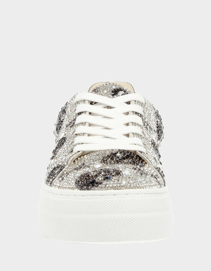 Betsey Johnson SIDNY SKULLS Rhinestone Sneaker