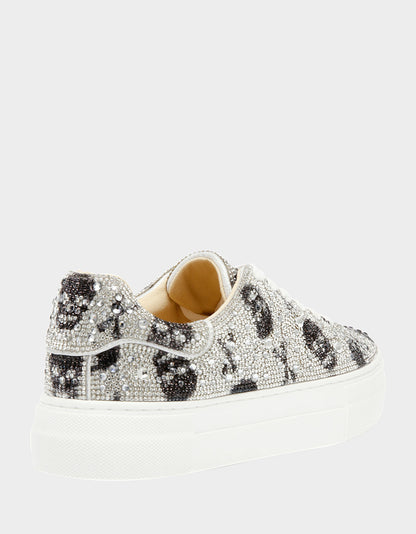 Betsey Johnson SIDNY SKULLS Rhinestone Sneaker