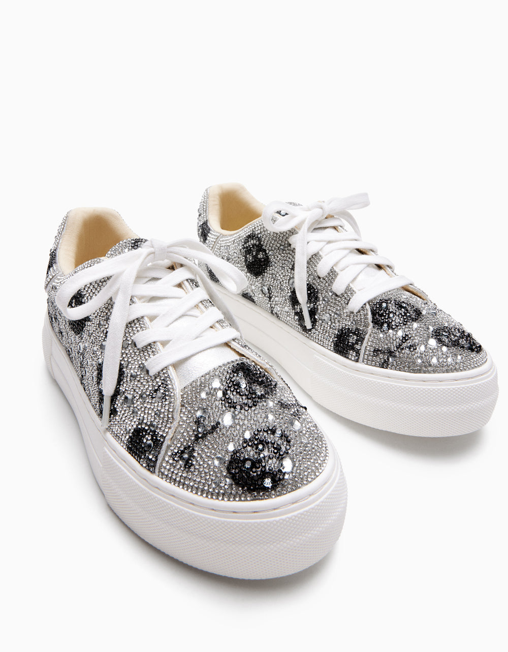 Betsey Johnson SIDNY SKULLS Rhinestone Sneaker