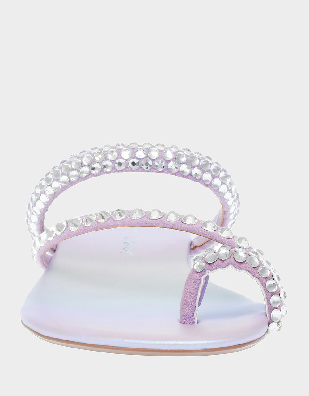 Betsey Johnson SILAS LAVENDER Strappy Sandals