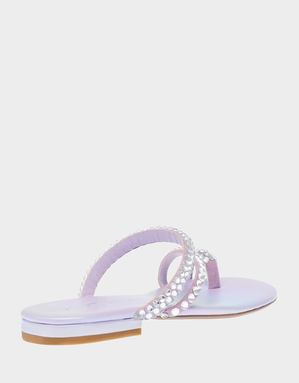 Betsey Johnson SILAS LAVENDER Strappy Sandals