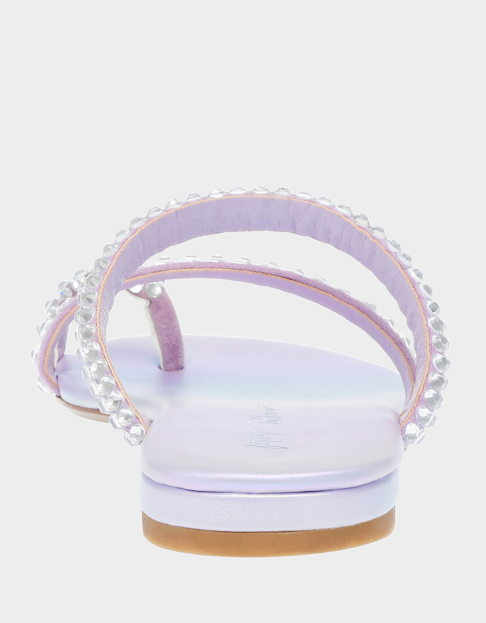 Betsey Johnson SILAS LAVENDER Strappy Sandals