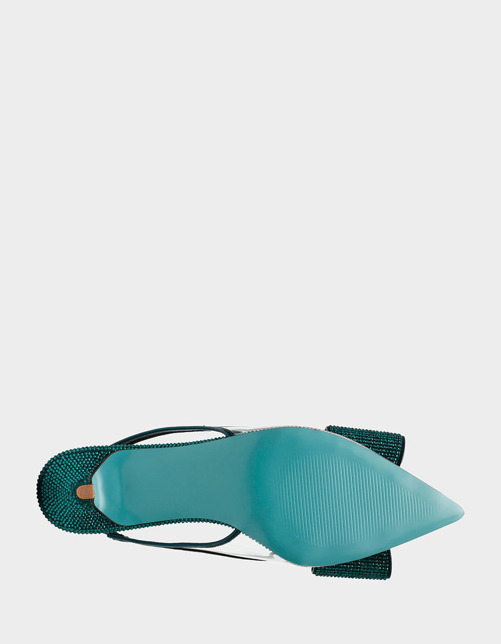 Betsey Johnson ALLI EMERALD Slingback Kitten Heel