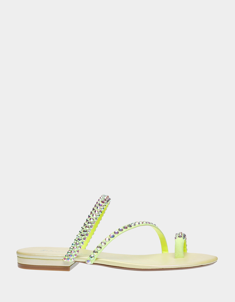 Betsey Johnson SILAS LIME Strappy Sandals
