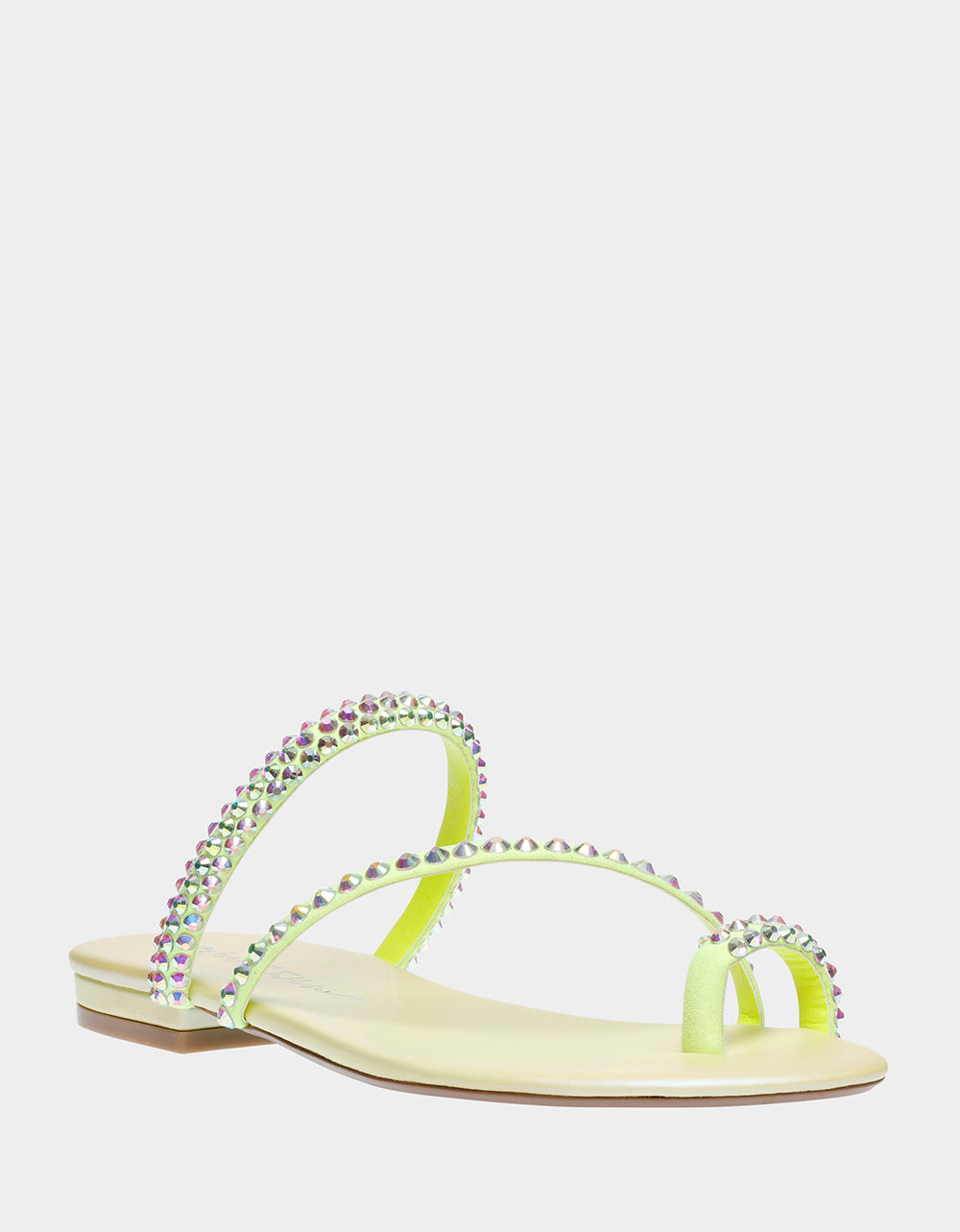 Betsey Johnson SILAS LIME Strappy Sandals