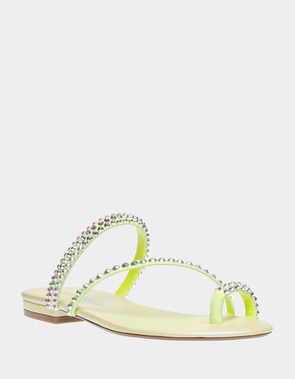 Betsey Johnson SILAS LIME Strappy Sandals