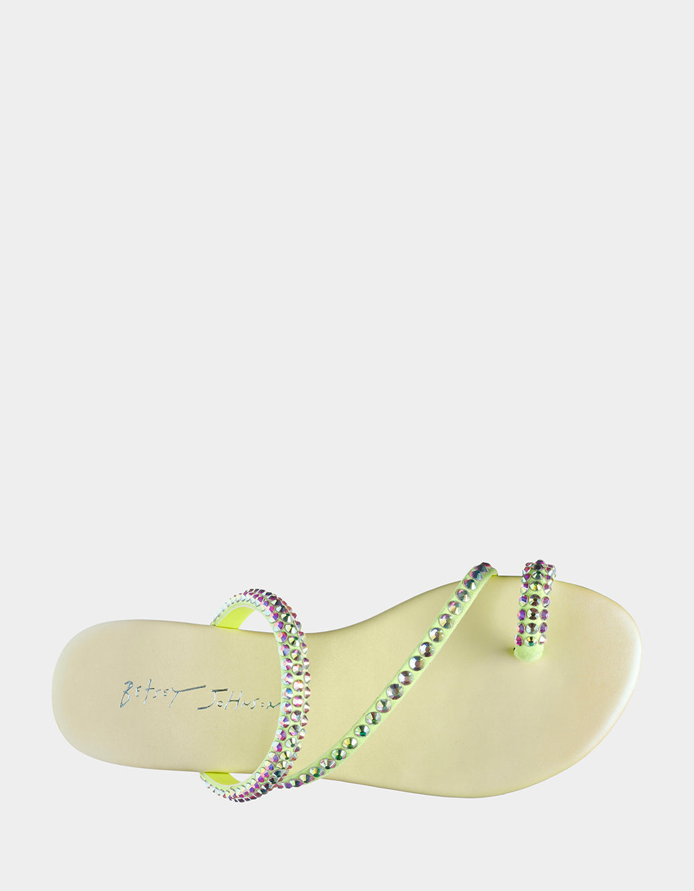 Betsey Johnson SILAS LIME Strappy Sandals