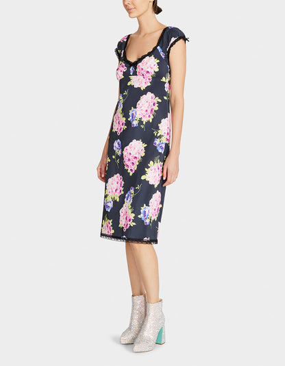 Betsey Johnson MALIBU MIDI DRESS BLACK