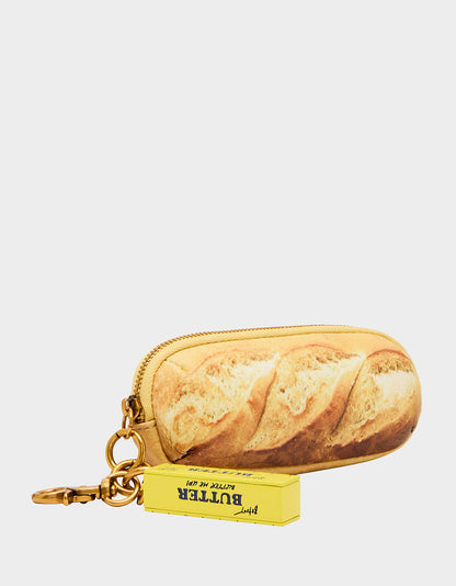 Betsey Johnson BREAD DANGLE BAG CHARM MULTI
