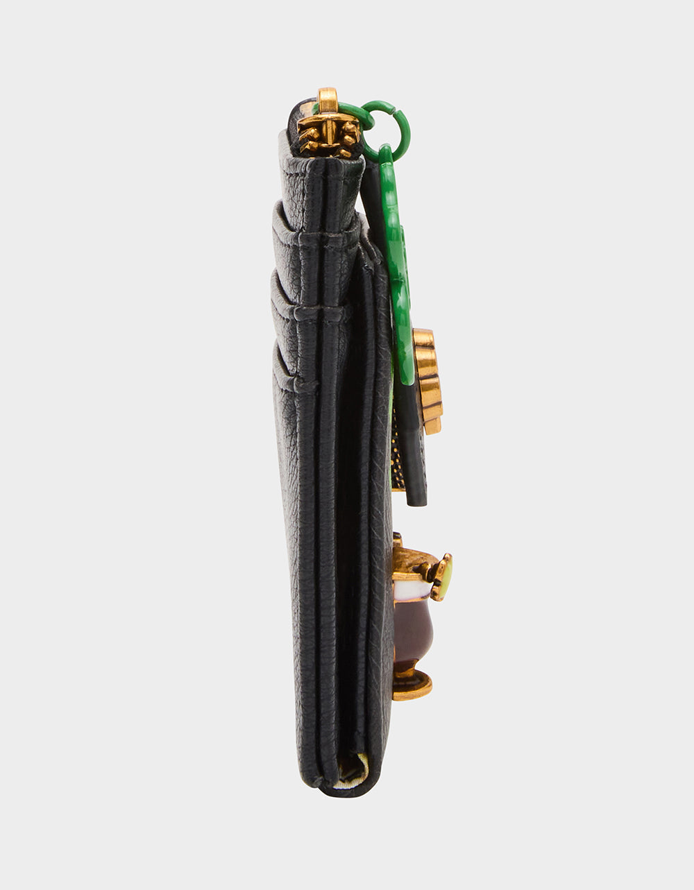 Betsey Johnson BLARNEY WALLET BLACK/MULTI Women's St.Patrick's Day Clover Wallet