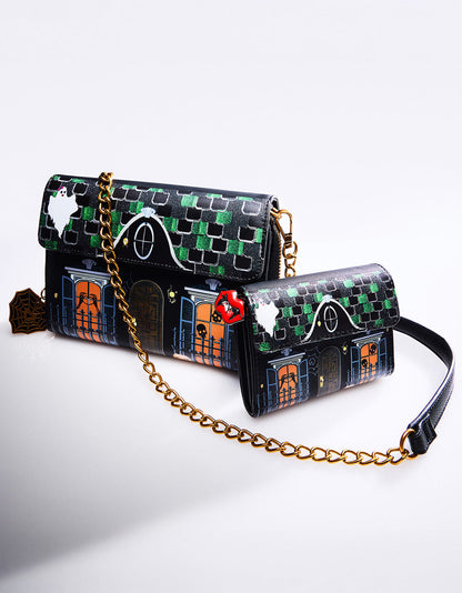Betsey Johnson FOREVER HOME WALLET BLACK/MULTI Women's Halloween-Themed Wallet
