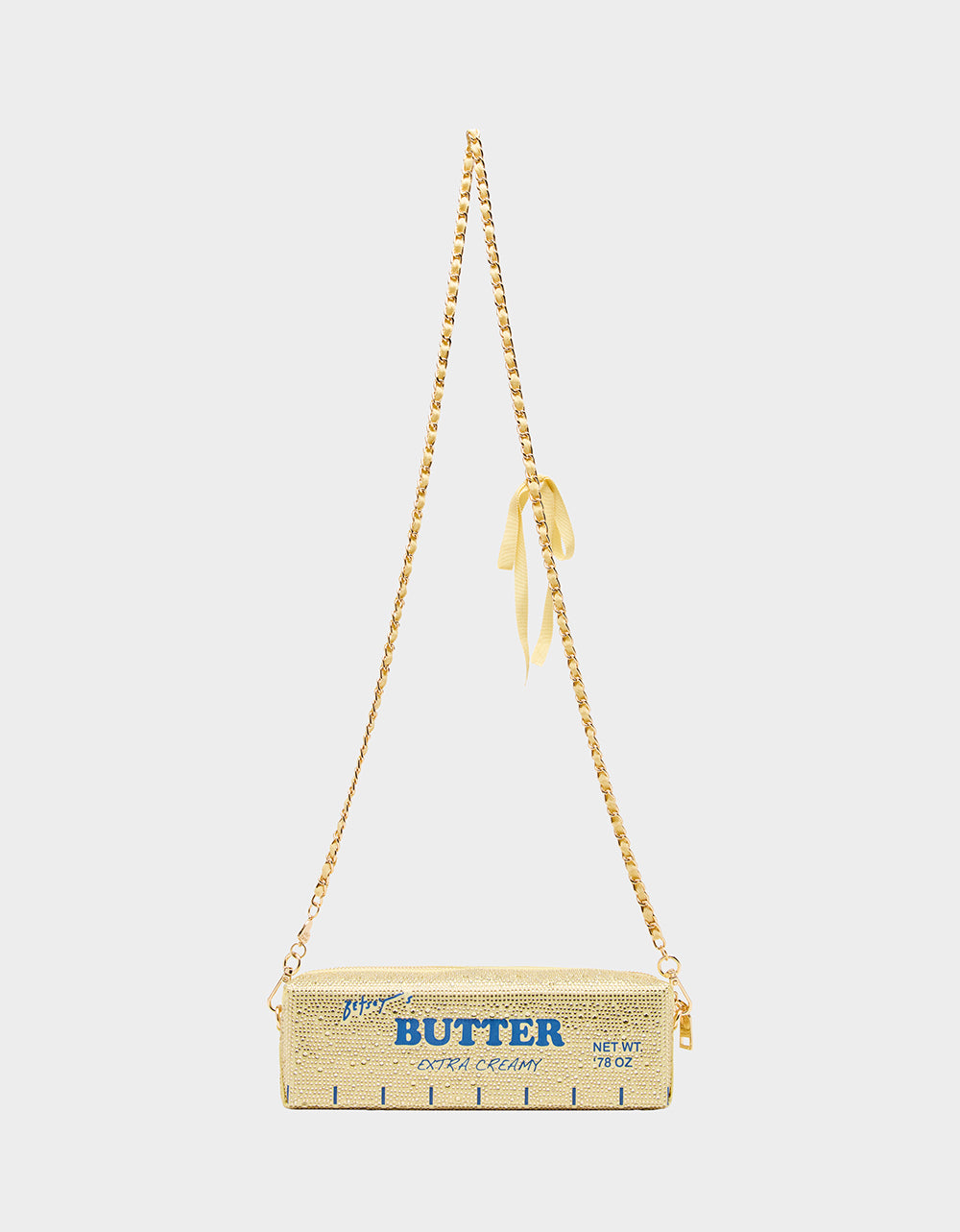 Betsey Johnson KITSCH SPREAD IT ON YELLOW