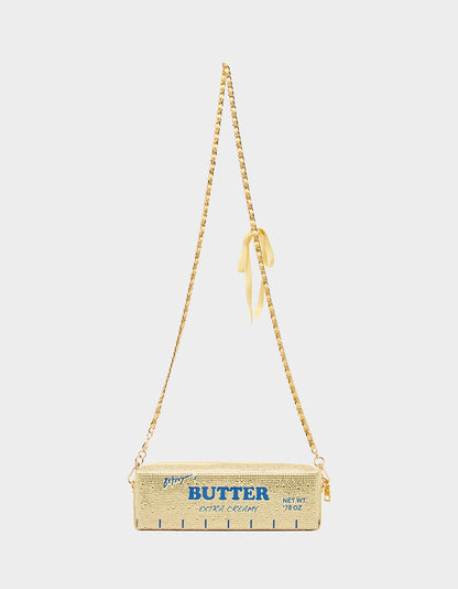 Betsey Johnson KITSCH SPREAD IT ON YELLOW