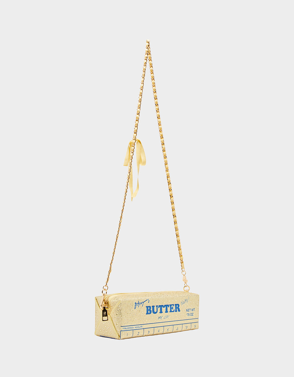 Betsey Johnson KITSCH SPREAD IT ON YELLOW