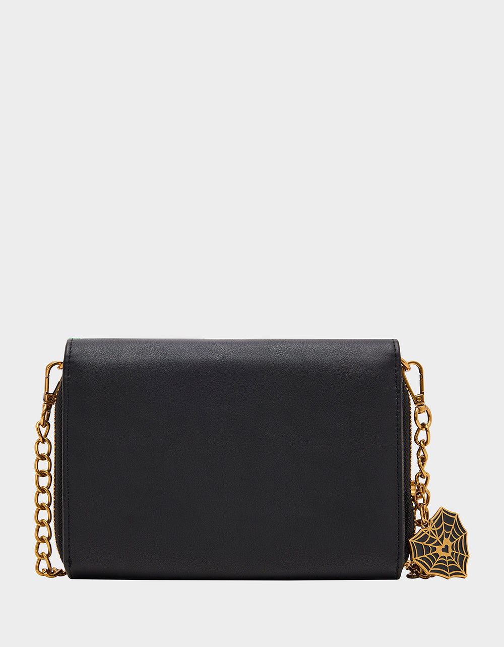 Betsey Johnson FOREVER HOME WALLET ON CHAIN BLACK/MULTI Women's Halloween-Themed House Wallet