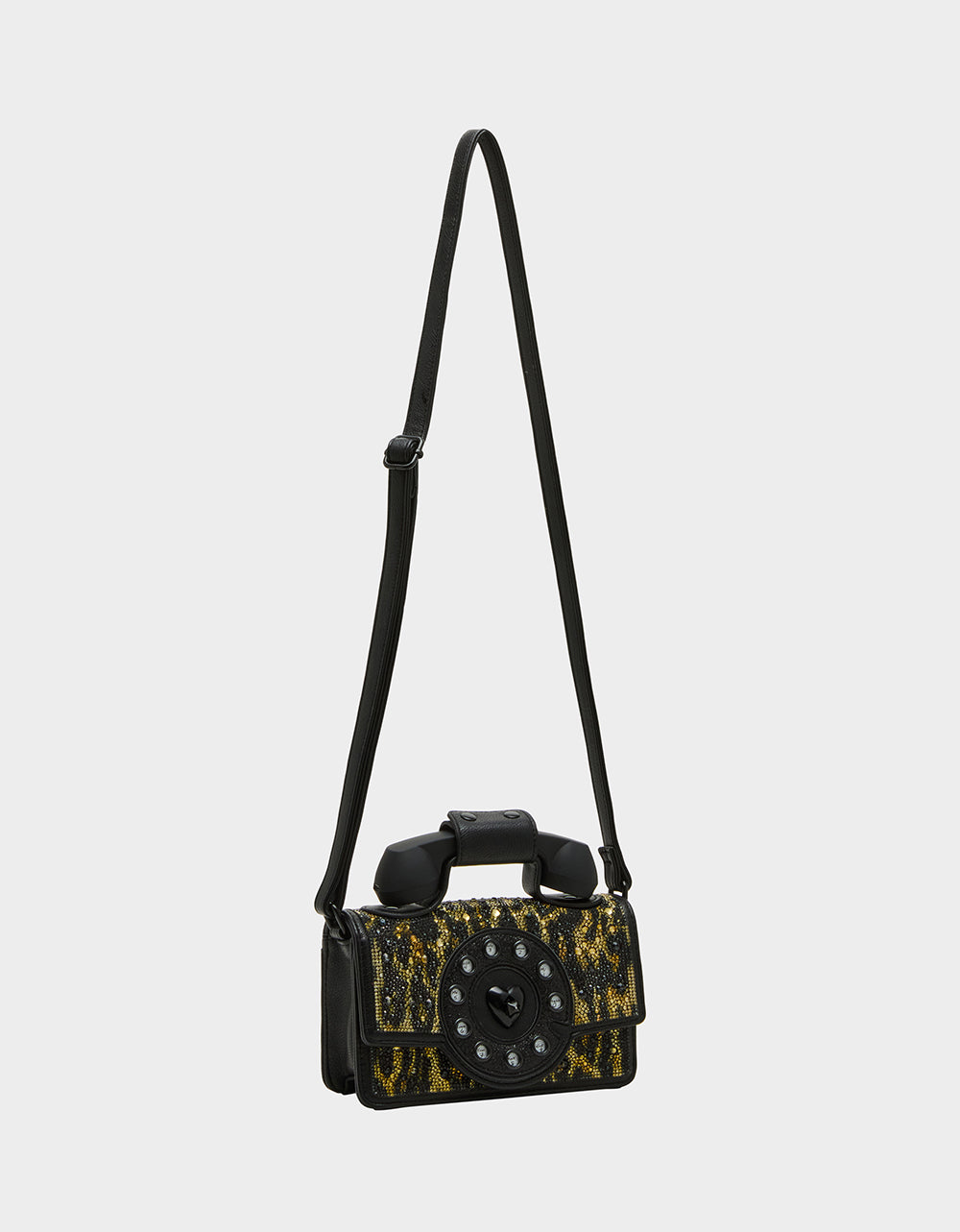 Betsey Johnson KITSCH MINI LEOPARD PHONE BAG LEOPARD Women's Phone-Shaped Kitsch Handbag