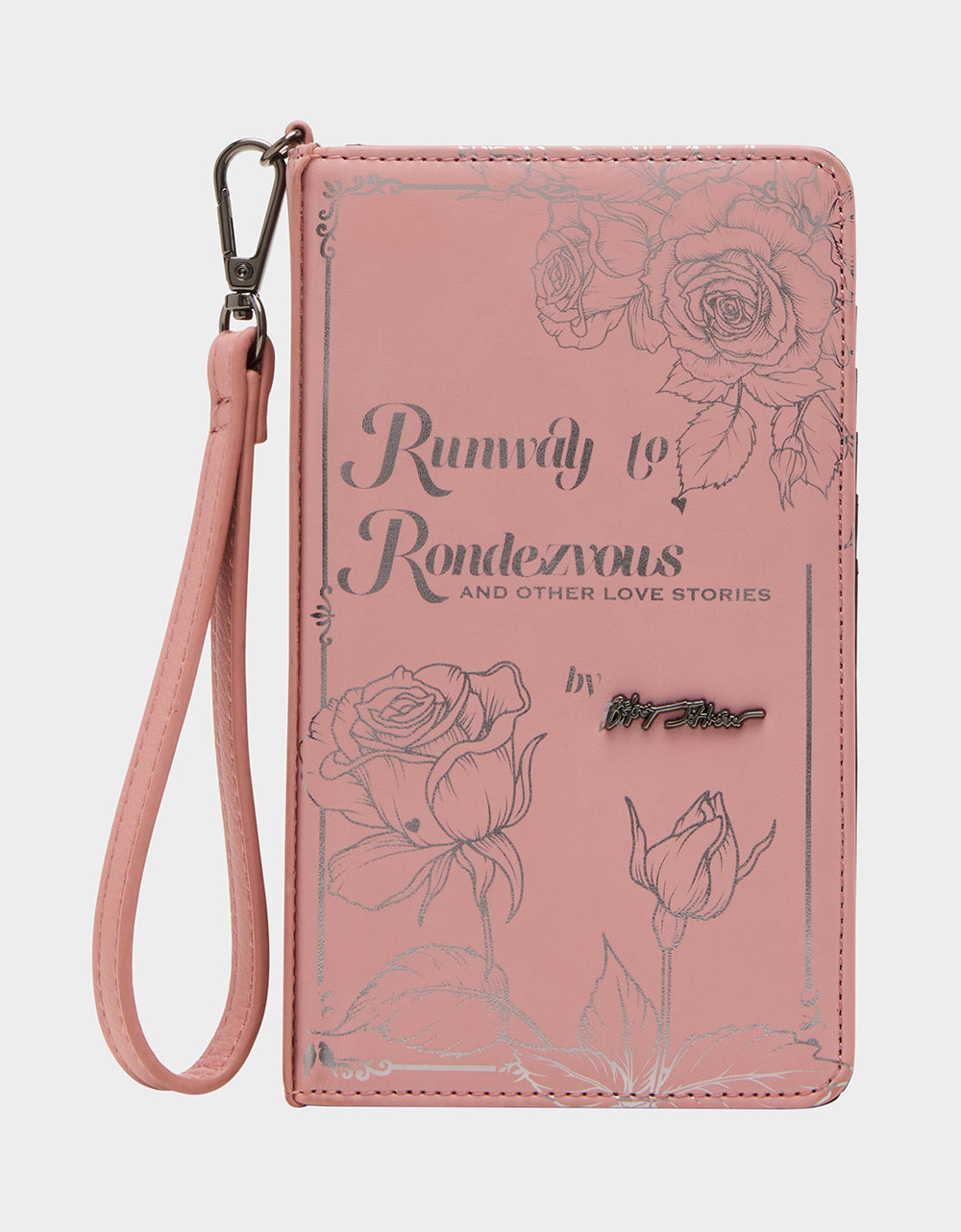 Betsey Johnson KITSCH LOVE STORIES BLUSH Women's Pink Valentine's Day Wallet