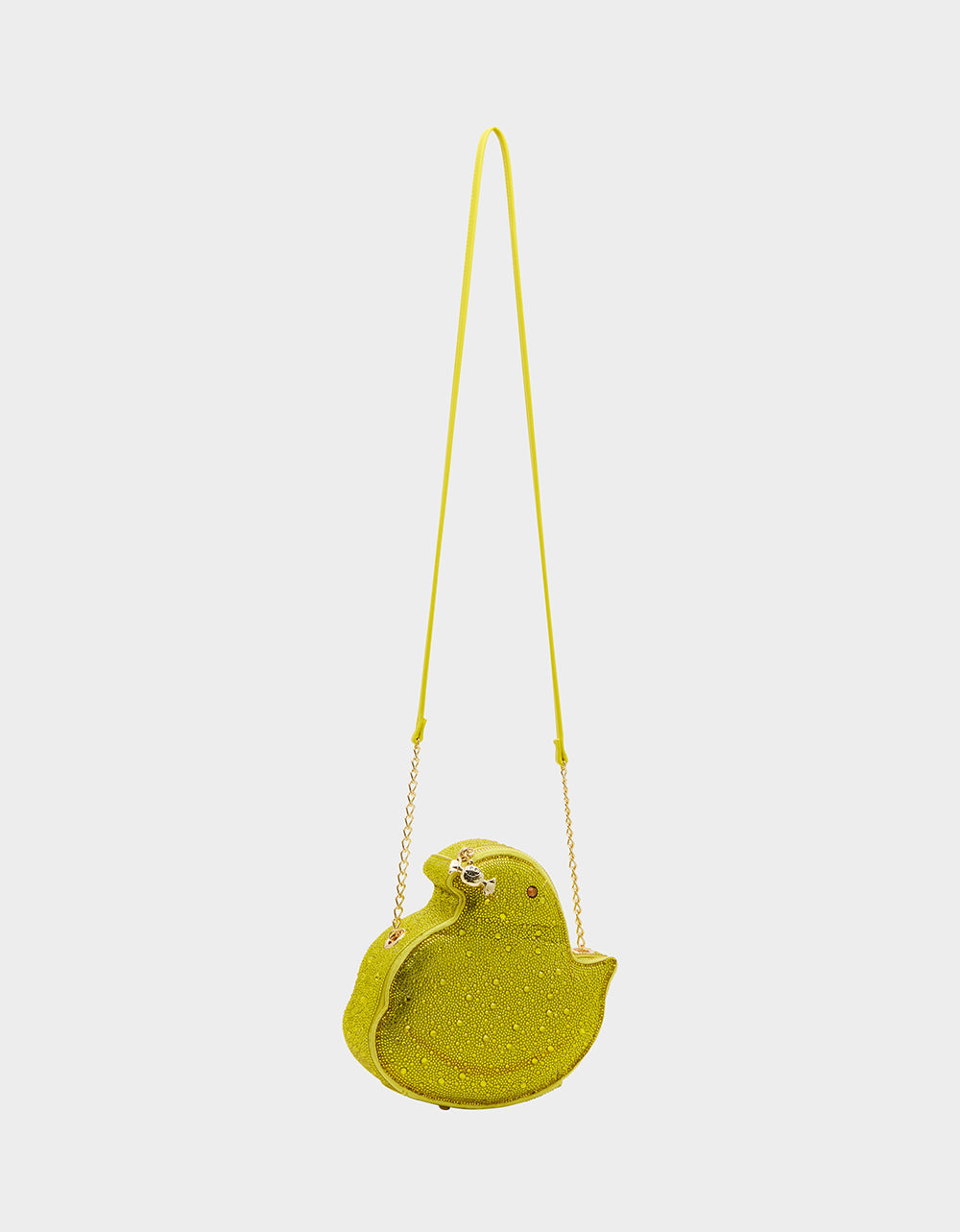 Betsey Johnson KITSCH PEEPS CHICK YELLOW