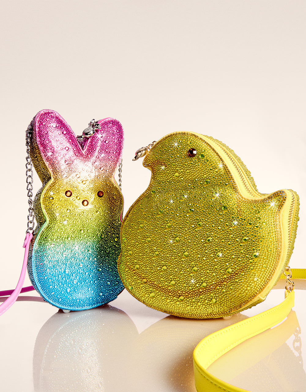 Betsey Johnson KITSCH PEEPS CHICK YELLOW