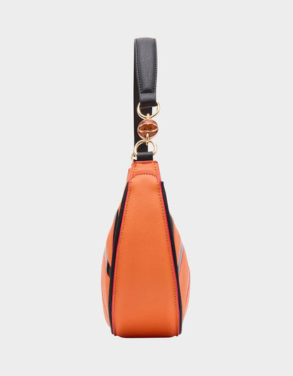 Betsey Johnson SLAM DUNK SHOULDER BAG ORANGE Women's Basketball Shoulder Bag