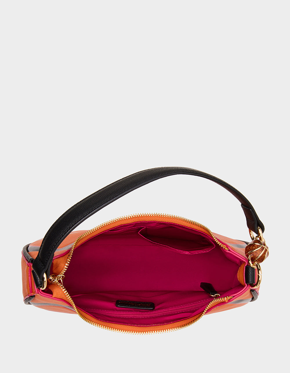 Betsey Johnson SLAM DUNK SHOULDER BAG ORANGE Women's Basketball Shoulder Bag