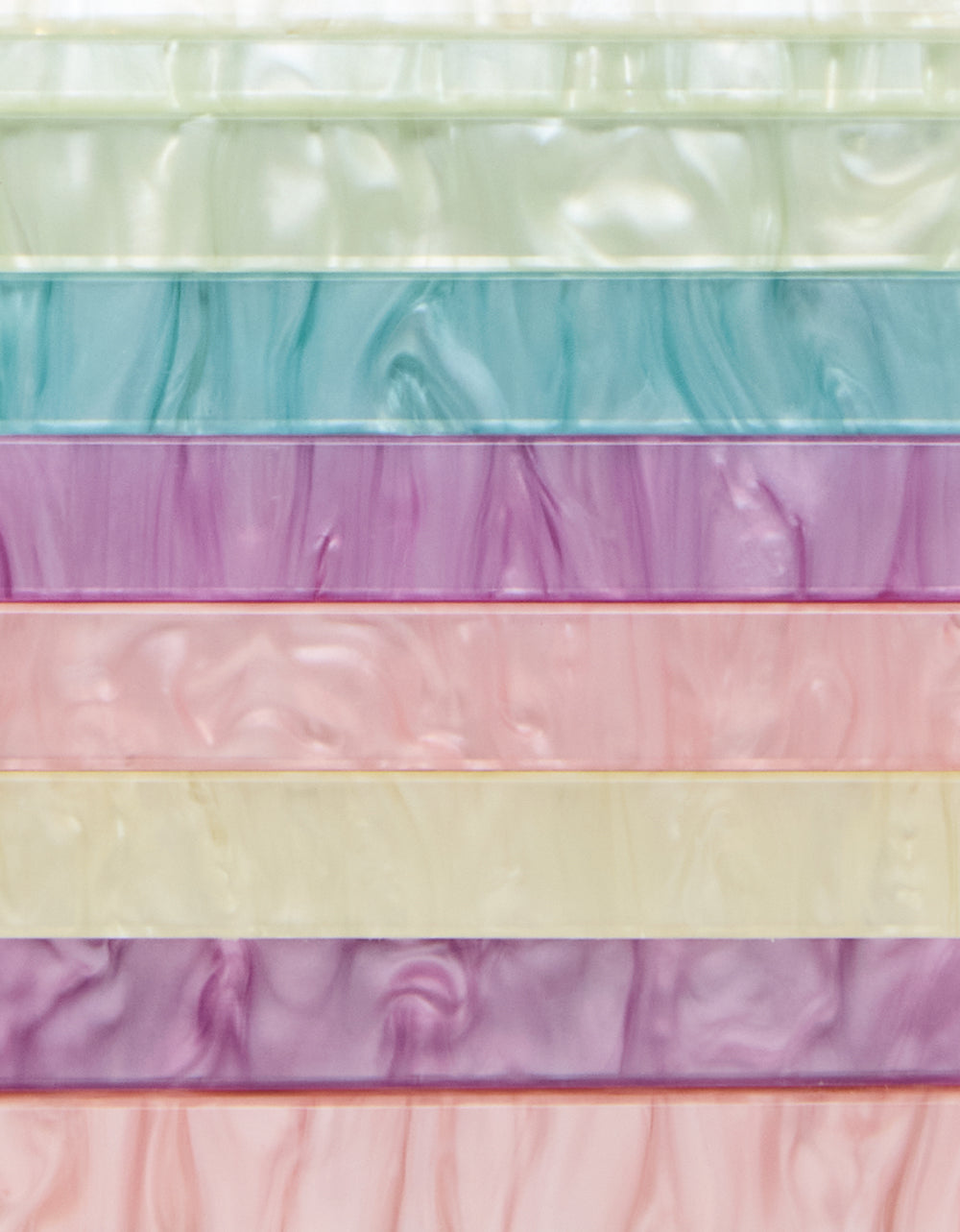 Betsey Johnson STRIP STRIP HOORAY CLUTCH PASTEL