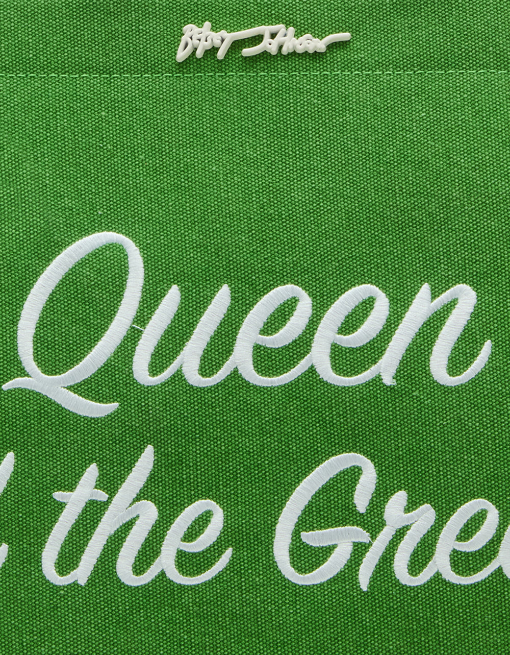 Betsey Johnson QUEEN OF THE GREEN CANVAS TOTE GREEN Women's Tote Handbag