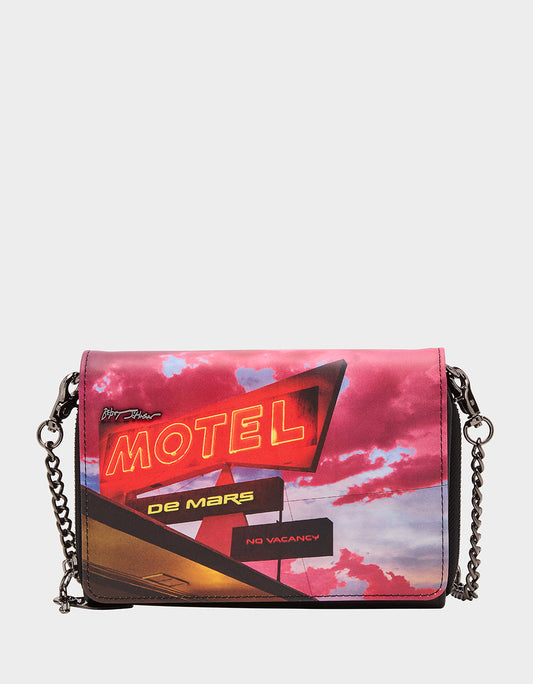 Betsey Johnson VACAY FAR AWAY WALLET ON CHAIN MULTI Women's Alien Motel Wallet on Chain