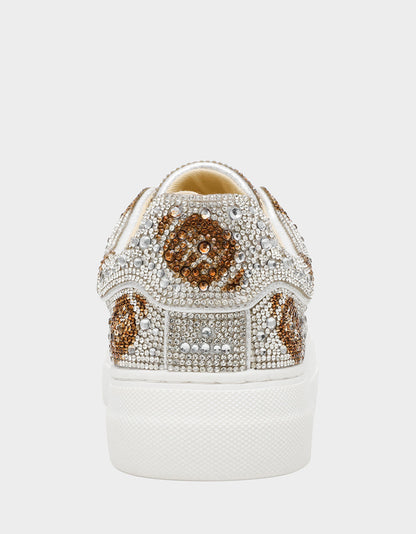 Betsey Johnson THE SPORTS FAN HOLIDAY BUNDLE Women's Game Day Sequin Jersey Dress and Sidny Football Rhinestone Sneaker