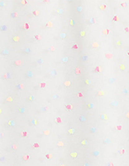 Betsey Johnson GARDEN VIBES CORSET MIDI DRESS WHITE MULTI