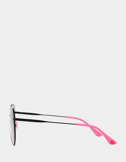 Betsey Johnson THE FINE PRINT SUNGLASSES BLACK