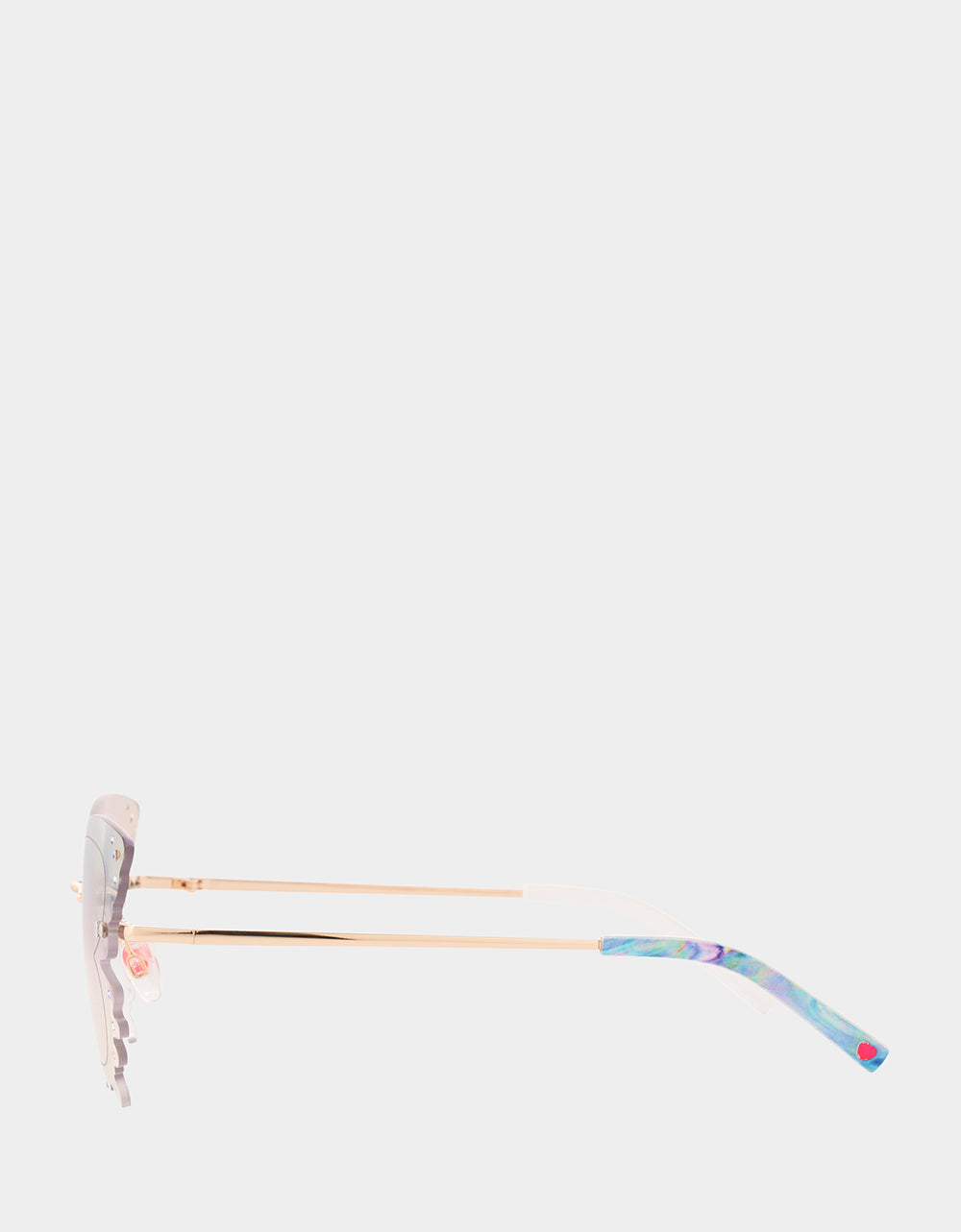Betsey Johnson TAKE FLIGHT SUNGLASSES IRIDESCENT