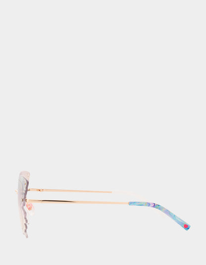 Betsey Johnson TAKE FLIGHT SUNGLASSES IRIDESCENT