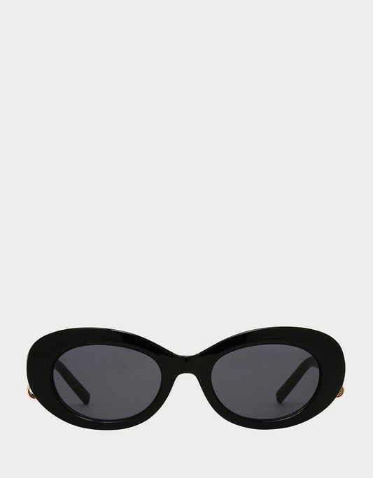 Betsey Johnson SIGNATURE SUNNIES BLACK Women's Sunglasses