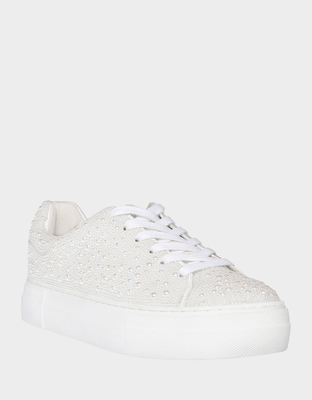 Betsey Johnson HERE COMES THE BRIDE BUNDLE Women's Bridal Pearl Sneakers and Heels Set