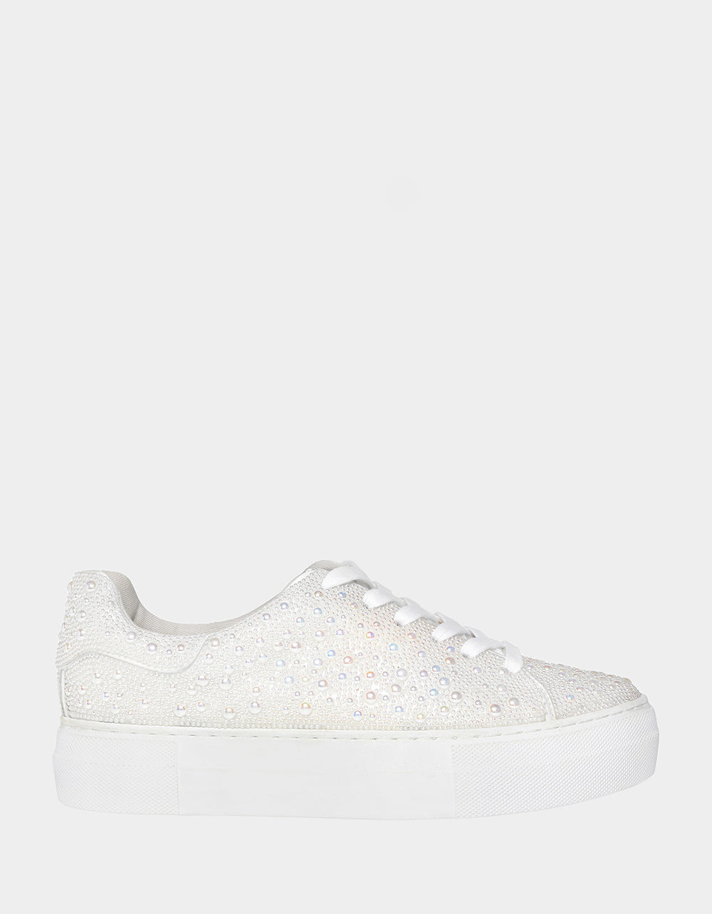 Betsey Johnson HERE COMES THE BRIDE BUNDLE Women's Bridal Pearl Sneakers and Heels Set