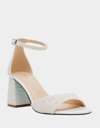 Betsey Johnson HERE COMES THE BRIDE BUNDLE Women's Bridal Pearl Sneakers and Heels Set