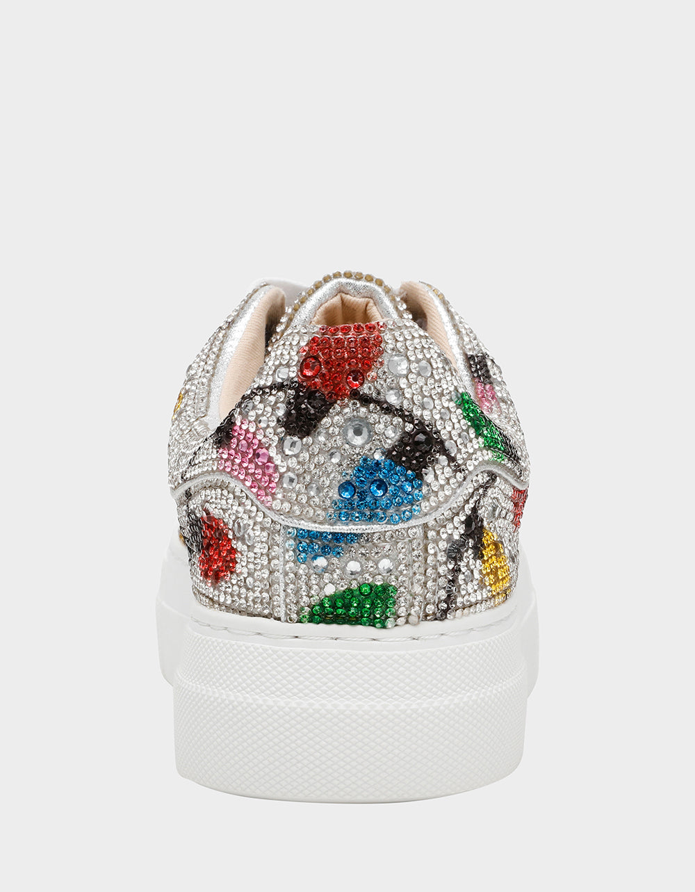 Betsey Johnson MOMMY & ME MULTI LIGHTS HOLIDAY BUNDLE Women's and Kid's Rhinestone Christmas Multicolor Lights Sidny Matching Sneakers