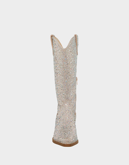Betsey Johnson DALAS RHINESTONES Cowboy Boot