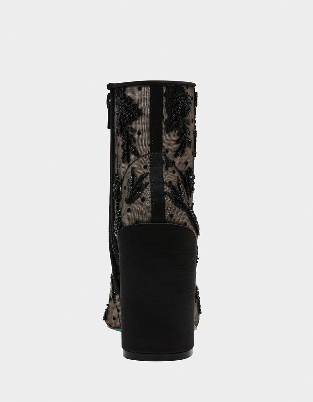 Betsey Johnson MERRI BLACK Mesh Bootie