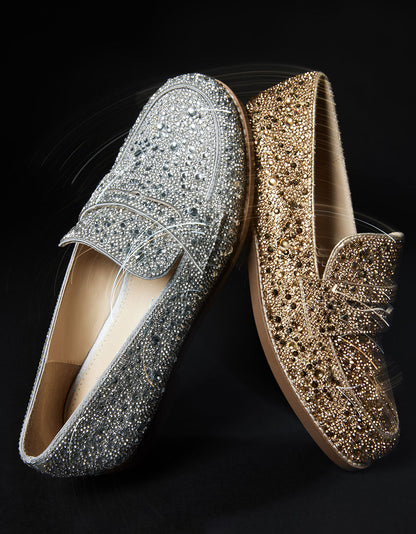 Betsey Johnson ARON GOLD Loafers