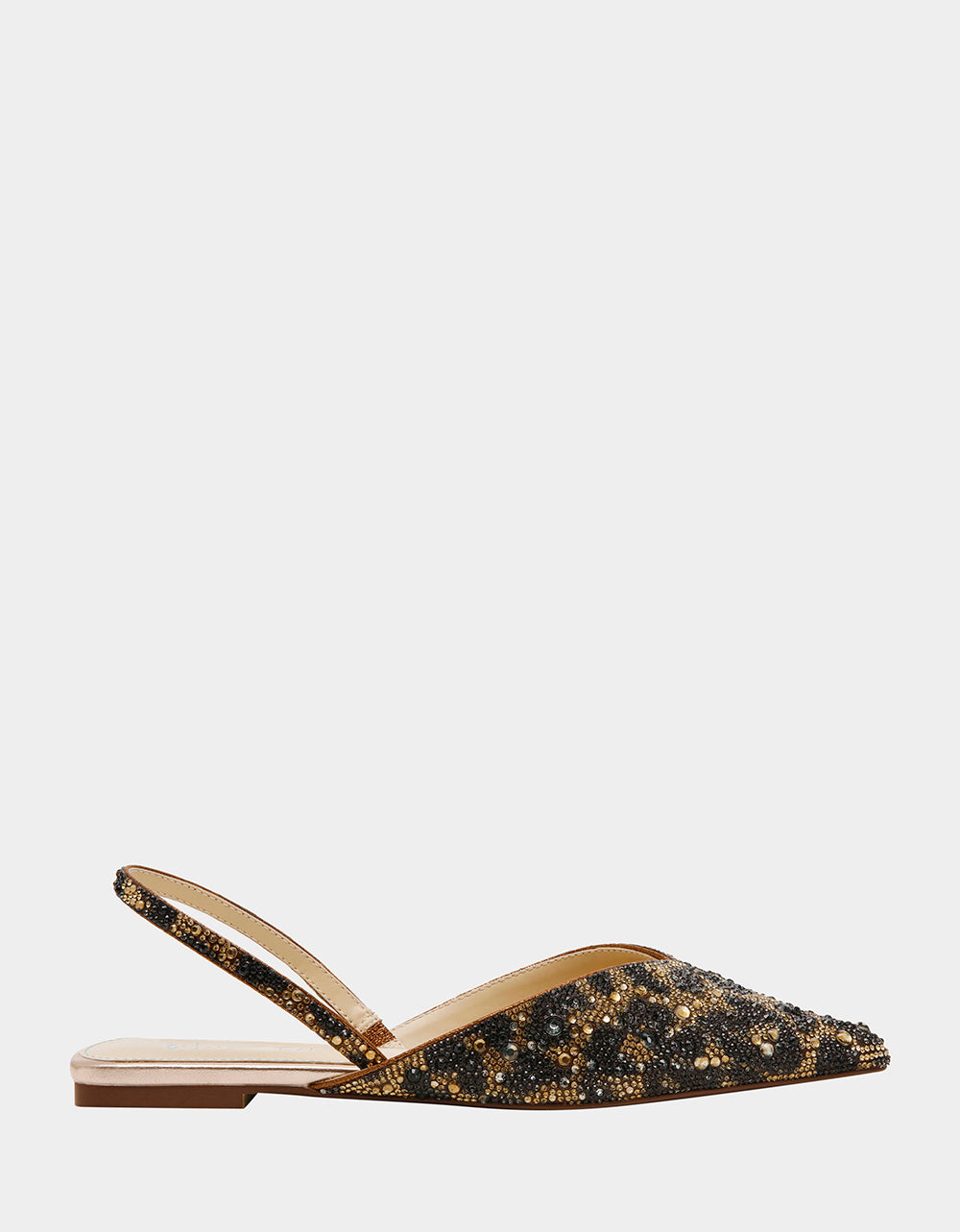 Betsey Johnson VANCE LEOPARD Slingback Flat
