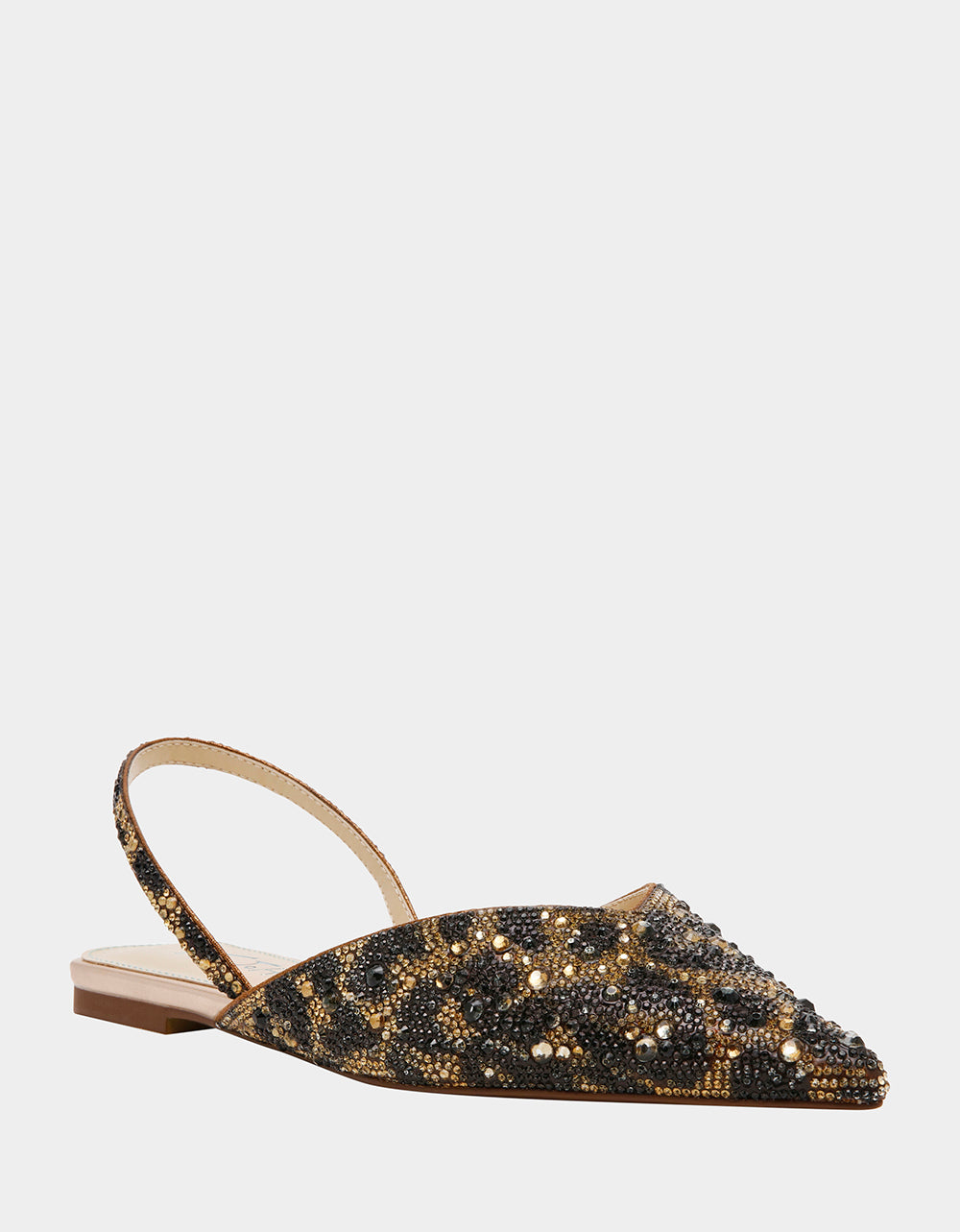 Betsey Johnson VANCE LEOPARD Slingback Flat