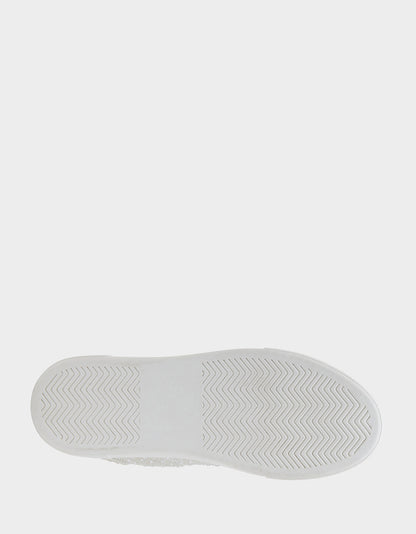 Betsey Johnson SB-SIDNY IVORY Pearl Sneaker