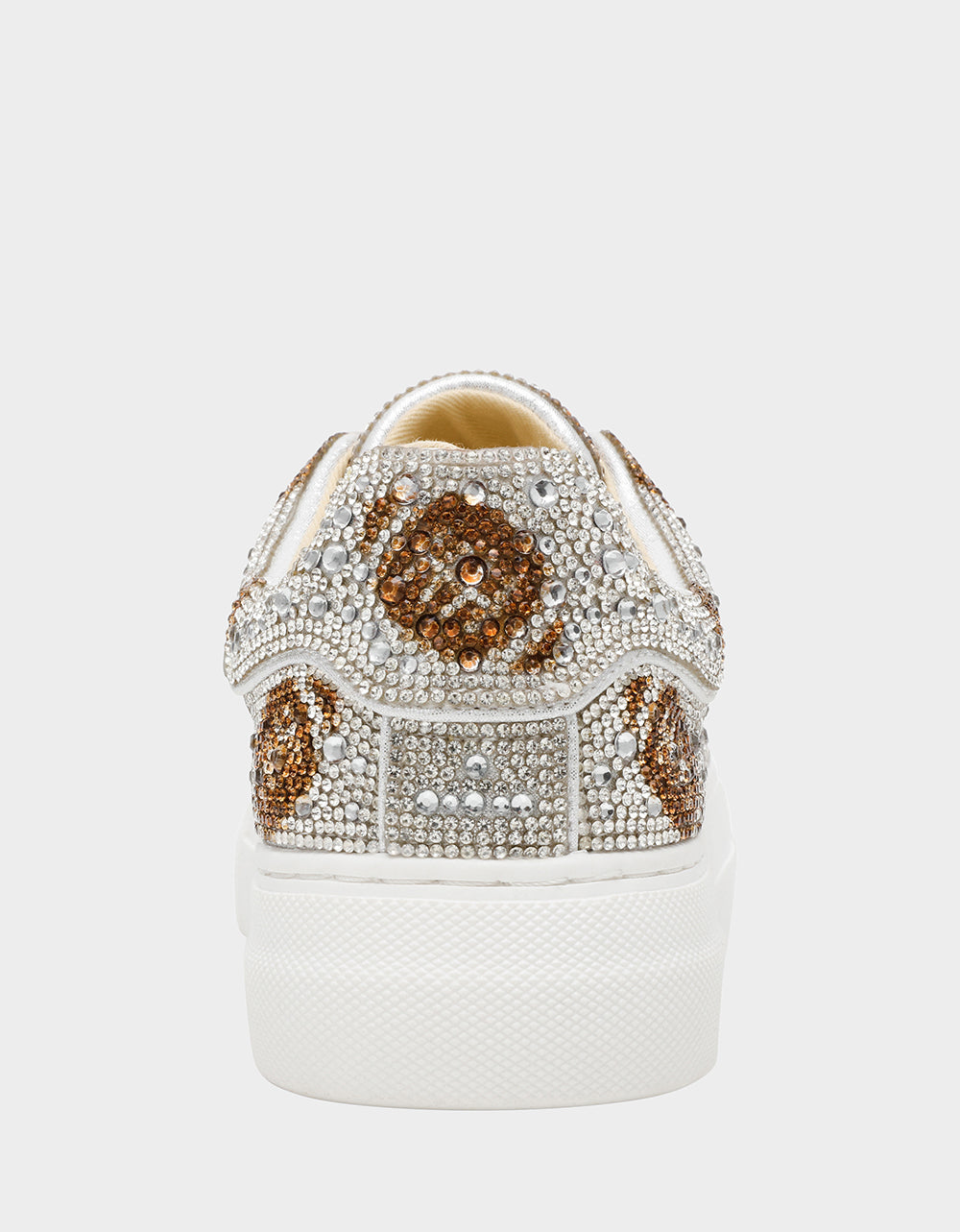 Betsey Johnson THE BIG GAME BUNDLE Women's Football Rhinestone Sneakers, Earrings, and Necklace Set